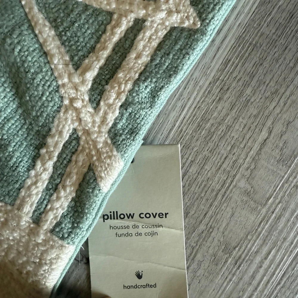 West Elm elegant pillow